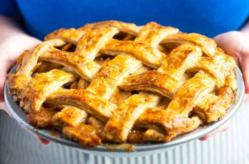 Apple Pie Recipe with Golden Lattice Crust